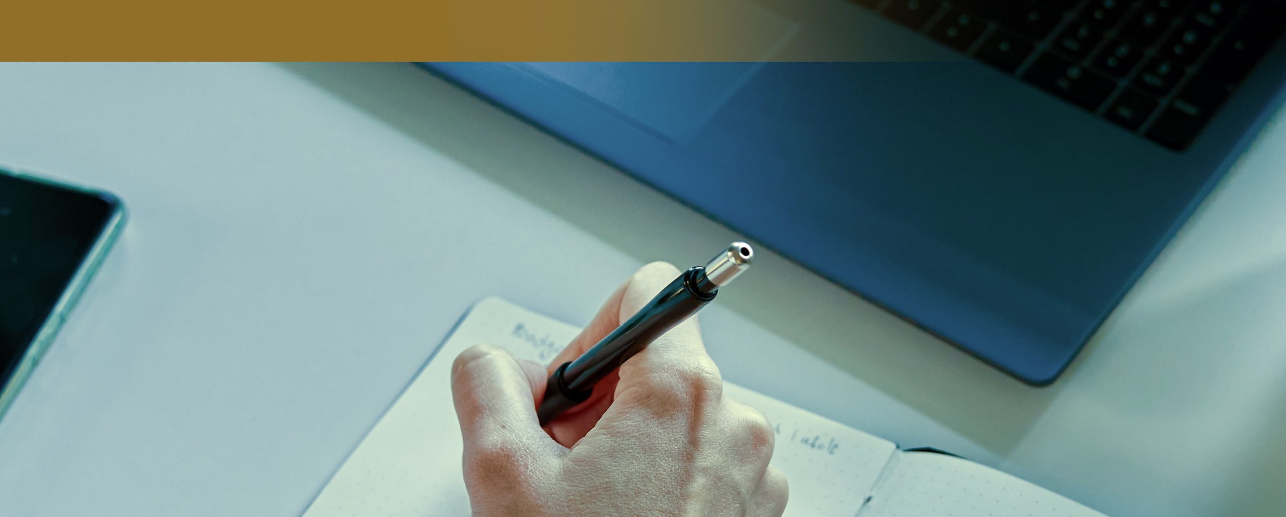 Freelancer working from home. Creative designer drawing illustration at notebook. Remote working workplace with laptop on the table